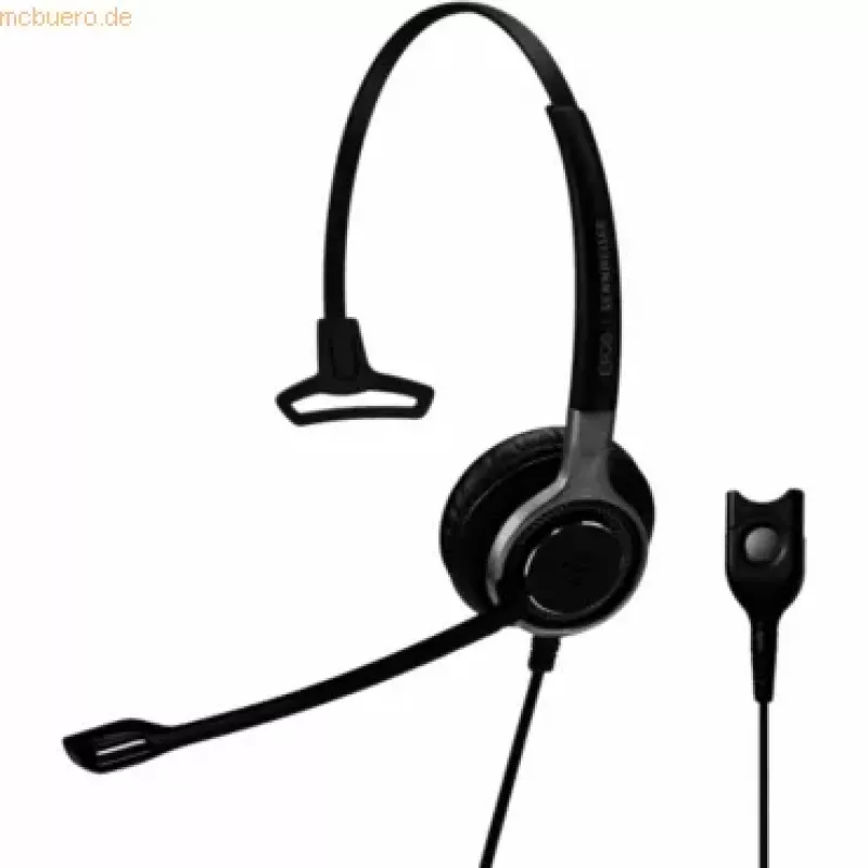 EPOS Sennheiser ausinė Impact SC 638 mono juoda sidabrinė (1000580)