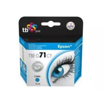 Rašalo kasetė TB suderinama su Epson T0712 Cyan