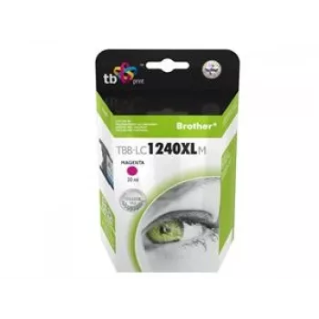 Rašalinė kasetė TB Kompat. S Brother LC1240M 100% Nauja