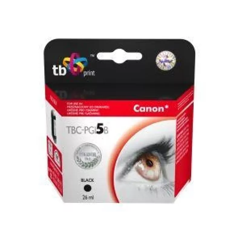 Rašalo kasetė TB Kompat. S Canon PGI-5B 100% Nauja