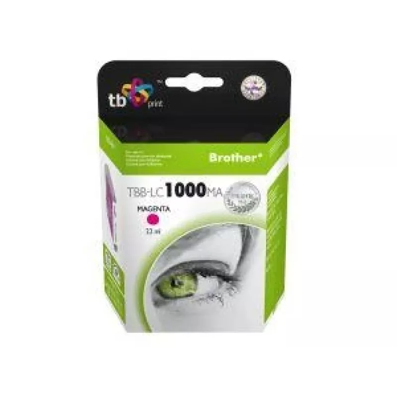 Rašalinė kasetė TBB-LC1100MA (Brother LC980/1100) Magenta 100% nauja