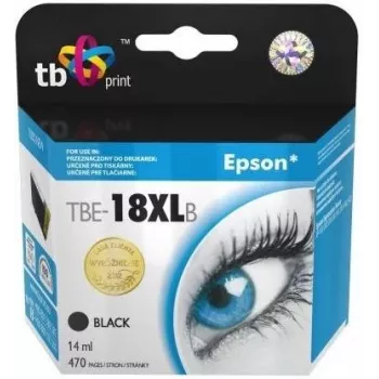Rašalo kasetė TB Kompat. S Epson T1811 Bk 100% Nauja