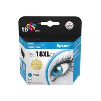 Rašalo kasetė TB Kompat. S Epson T1812 C 100% Nauja