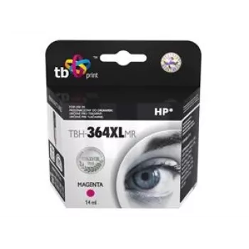 Rašalinė kasetė TB Kompat. S HP CB324EE (Nr.364), TBH-364XLMR, Magenta