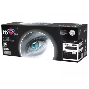 Kasetė su toneriu HP CP 1525 CY TH-321ARO perdirbta, naujas OPC, mėlyna (cian)
