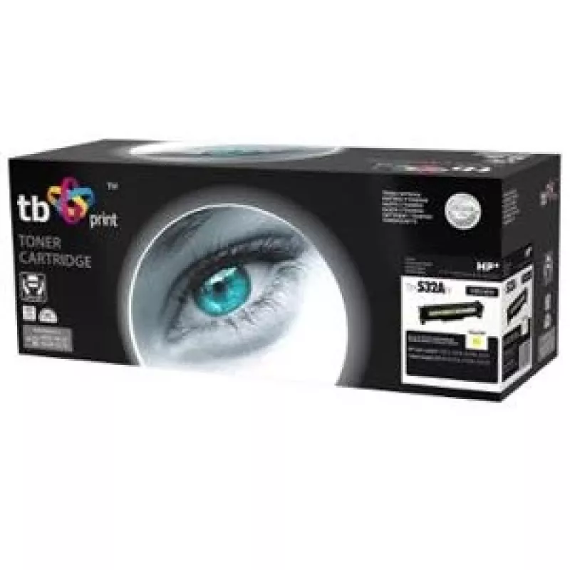 Toneras TB suderinamas su HP CC532A, 100% Naujas, Geltonas