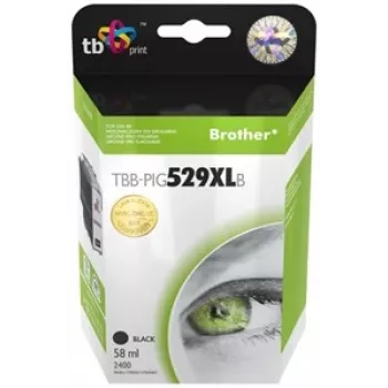 Ink. Kaz. TB suderinamas su Brother LC529/539 PIG BK naujas