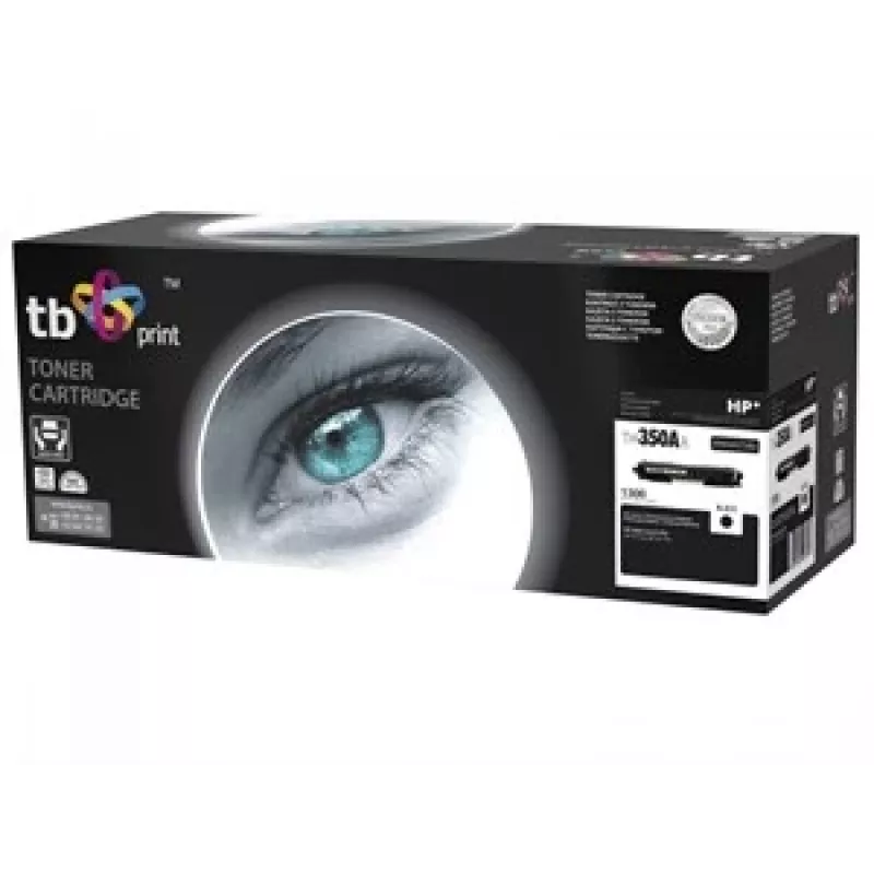 Toner TB suderinamas su HP CF350A juodas, 1300, ref