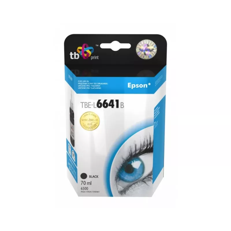 Originalus rašalas Epson L100/110/200/210/3xx/550 TBE-L6641B juodas