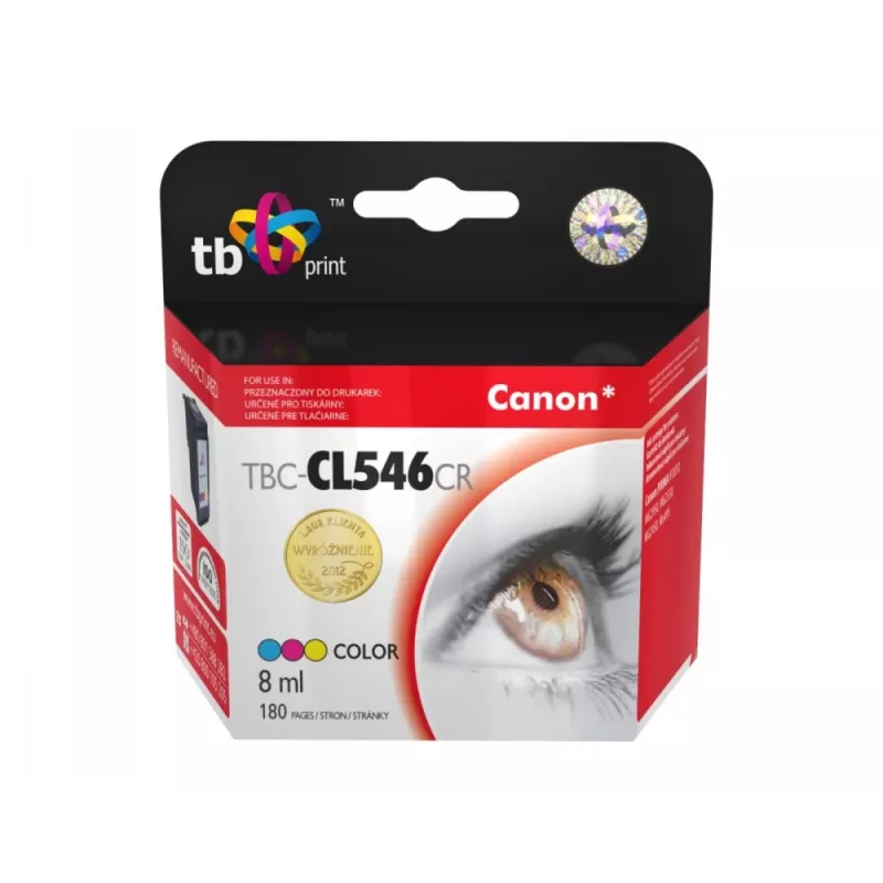 Originalus rašalo kasetė Canon PIXMA iP2850/MG2950/2550/2450/MX495 TBC-CL546CR spalvota