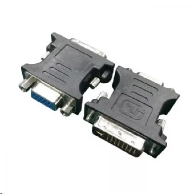 Lyties keitiklis DVI-A į VGA 15-pin, Gembird A-DVI-VGA-BK