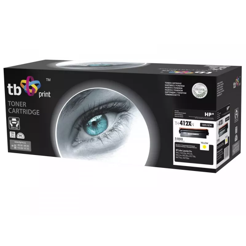 Toner TB Kompatibilus S HP CLJ M452/477, Geltonas, Naujas