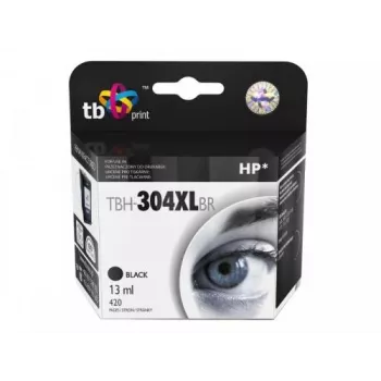 Suderinamas rašalas HP DJ 3700, juoda, perdirbtas, 13 ml