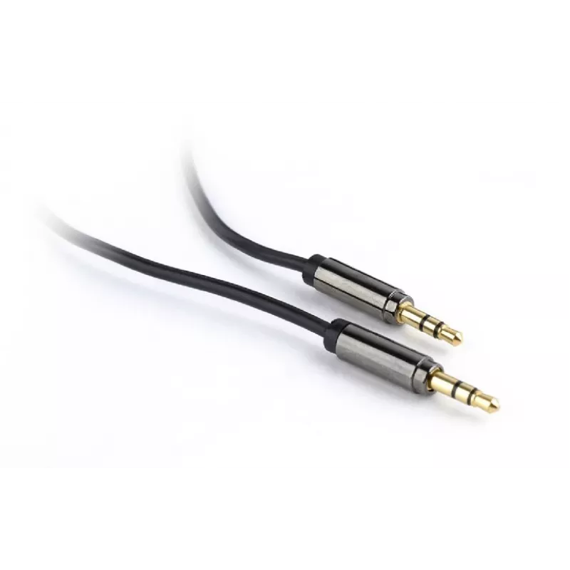 Gembird CCAP-444-1M Garso laidas 3.5mm juodas