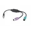 Adapter 2xPS2 į USB pelė + klaviatūra