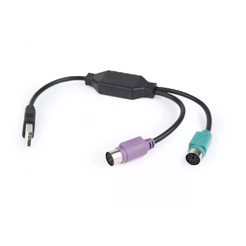 Adapter 2xPS2 į USB pelė + klaviatūra