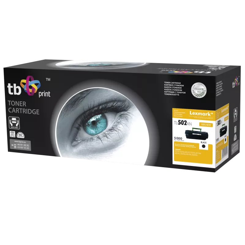 Kasetė (toner) Lexmark MS310 TL-502AN juoda 100% nauja