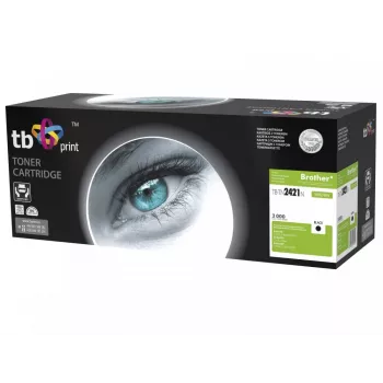 Kasetė su toneriu Brother TN2421 TB-TN2421N BK 100% nauja