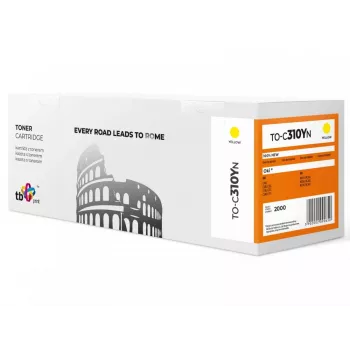 Toneras OKI C310 TO-C310YN geltonas 100% naujas