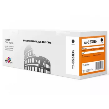 Toner TB suderinamas su C531 TO-C531BN BK 100% naujas