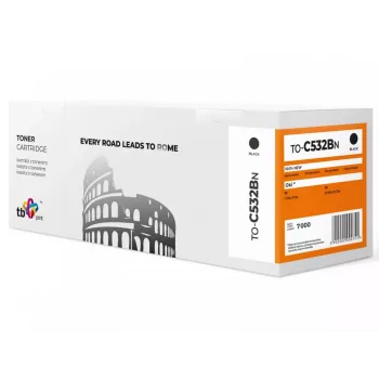 Toner TB suderinamas su C532 TO-C532BN BK 100% naujas