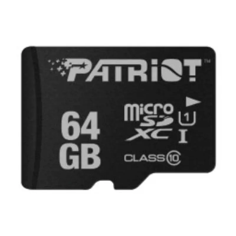 PATRIOT MicroSDXC 64GB UHS-I Class 10 U1 80MB/s (PSF64GMDC10)