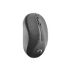 Belaidė optinė biuro pelė NATEC Toucan Office RF – ambidekstrinė, 1600 DPI, 3 mygtukai, ratukas, pilka/juoda