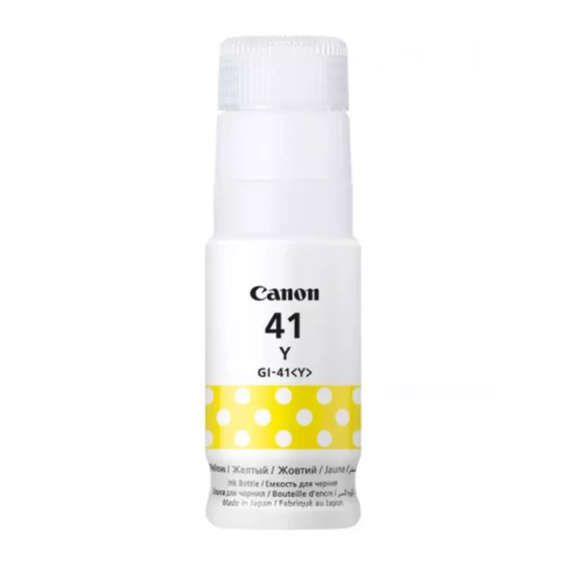 Rašalo buteliukas Canon GI-41 Y 4545C001 geltonas