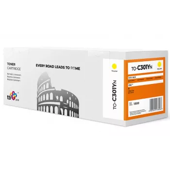 Toner TB suderinamas su OKI C301 TO-C301YN YE