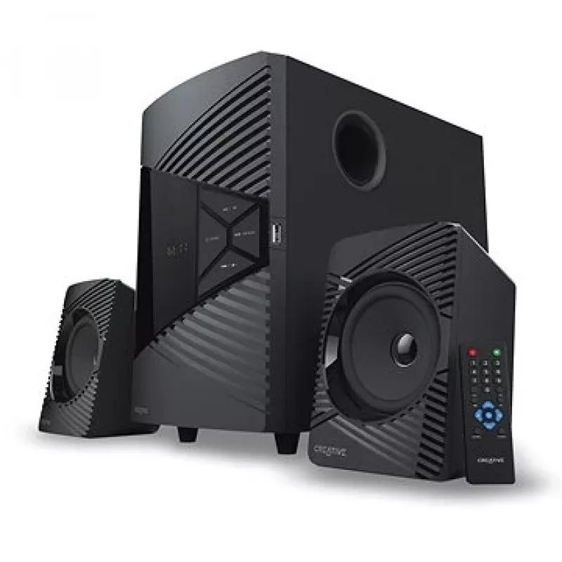 Creative Labs SBS E2500 30 W juoda 2.1 kanalų garsiakalbių sistema