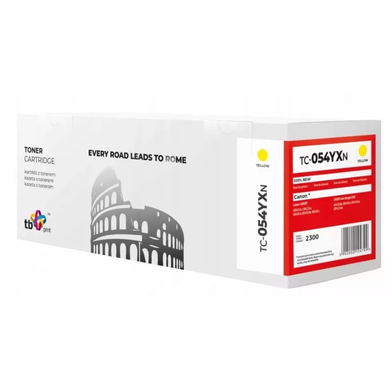 Dažų kasetė Canon LBP620C 054H TC-054YXN geltona 100% nauja