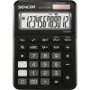Skaičiuotuvas SENCOR SEC 372BK 12 skaitmenų LCD pagrindinis stalinis skaičiuotuvas, maitinamas baterijomis