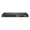 HPE Aruba Networking CX 6100 24G Class4 PoE 4SFP+ 370W valdomas L3 gigabitinis eterneto (10/100/1000) maitinimas per Ethernet (PoE) 1U juodas