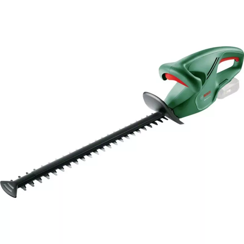 Akumuliatorinis gyvatvorių žirklių pjūklas Bosch EasyHedgeCut 18-45 — 45 cm dvigubi peiliai, 18 V baterija, 2,3 kg