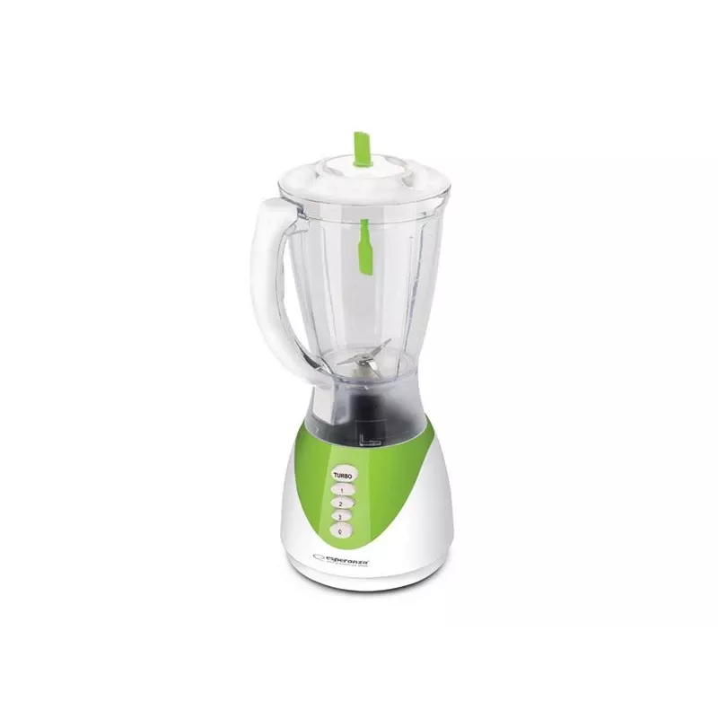 Stalo blenderis ESPERANZA EKM023G Piña Colada Green, 350 W, 1,5 l stiklinė, 3 programos, nerūdijančio plieno peiliai