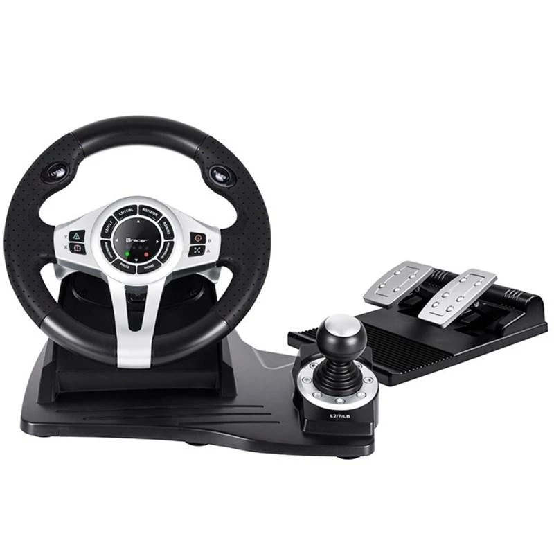 Tracer TRAJOY46524 Žaidimų vairas su pedalais, PlayStation 4, PlayStation 3, PC