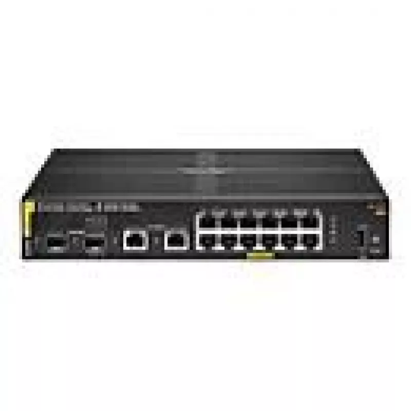 HPE Aruba Networking 6100 12G Class4 PoE 2G/2SFP+ 139W valdomas L3 gigabitinis Ethernet (10/100/1000) maitinimas per Ethernet (PoE) 1U juodas