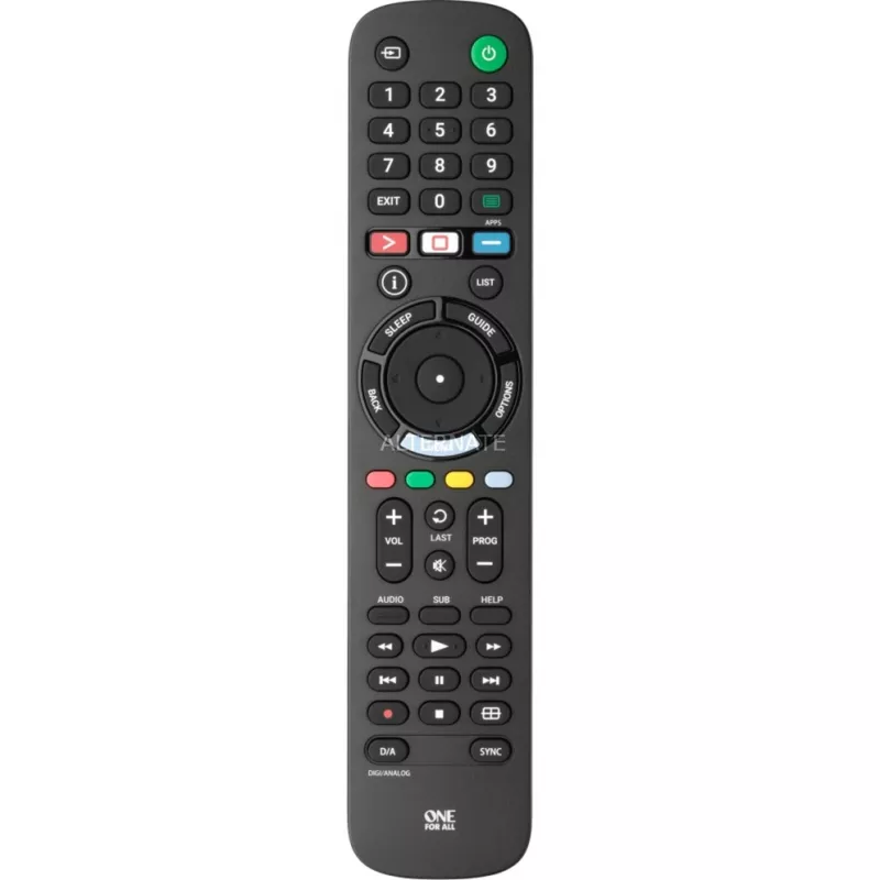 One for All TV pultelis Sony TV pultelio pakaitalas