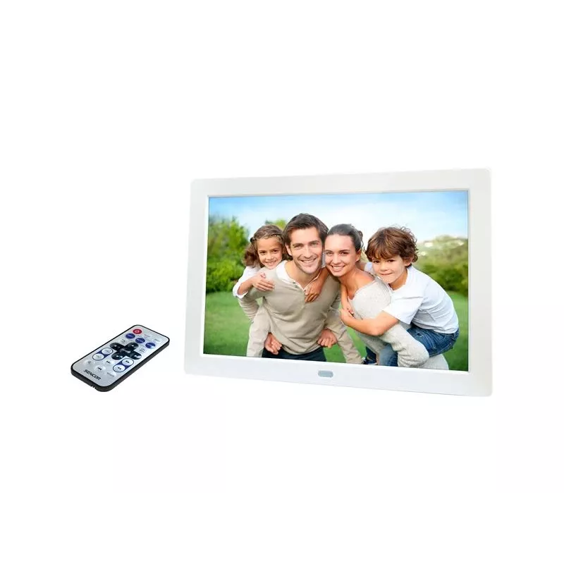 Skaitmeninis nuotraukų rėmelis SENCOR SDF 874 WH – 8 colių IPS, 1280 x 800, baltas