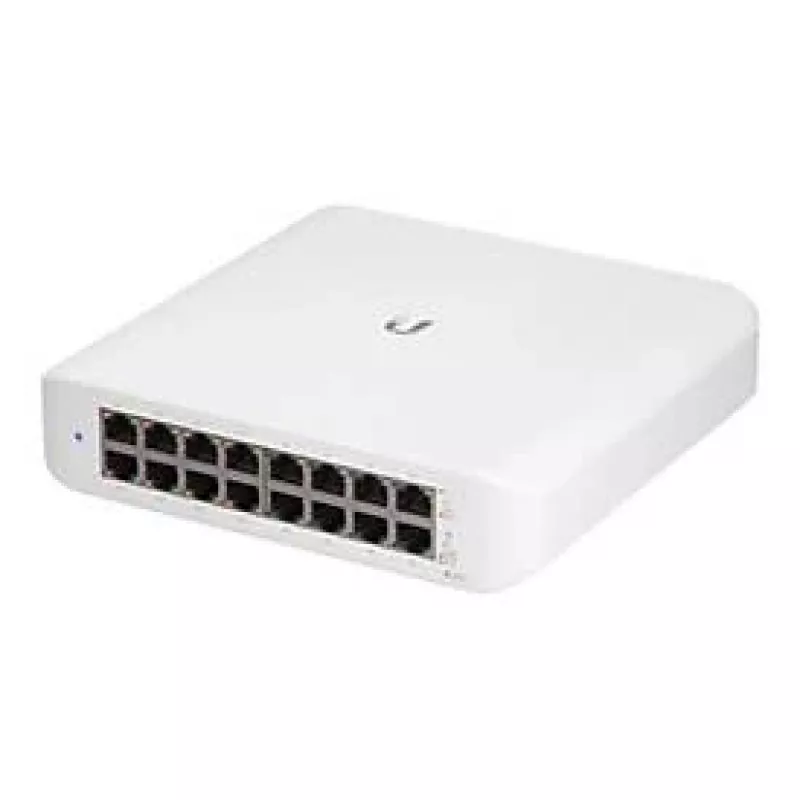 Ubiquiti UniFi Switch Lite 16 PoE L2 Gigabit Ethernet (10/100/1000) maitinimas per Ethernet (PoE) Baltas