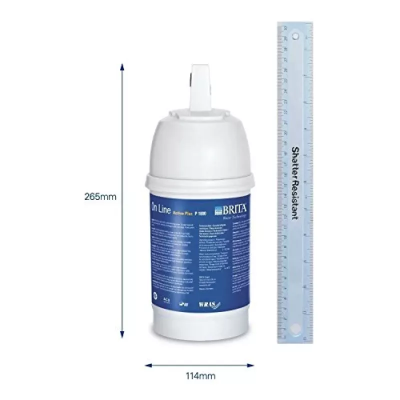 BRITA P1000 vandens filtro kasetė čiaupui – vienetas, mėlyna