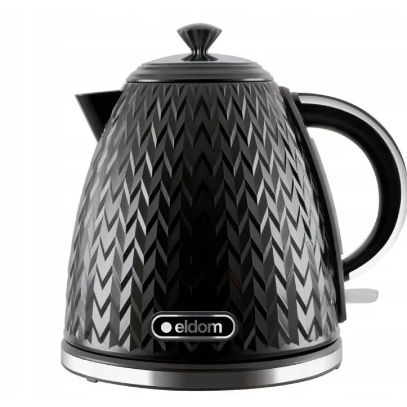 ELDOM NELA virdulys, 1,7 l, 2000 W, juodas