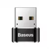Adapteris Baseus USB (vyriškas) į Type-C (moterišką), juodas