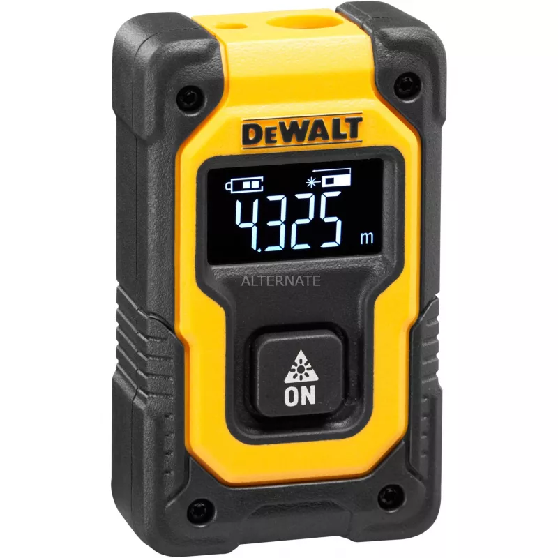 DeWALT DW055PL-XJ lazerinis atstumo matuoklis, 16 m veikimo nuotolis, juodas/geltonas