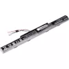 Baterija Green Cell AC51, skirta Acer Aspire E15/E17 – Li-Ion 14,8 V 2200 mAh, 4 elementai, juoda