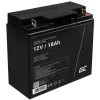Įkraunamas sandarus švino-rūgšties akumuliatorius Green Cell AGM09 12 V 18000 mAh, juodas, 167×77×181 mm, 4,8 kg