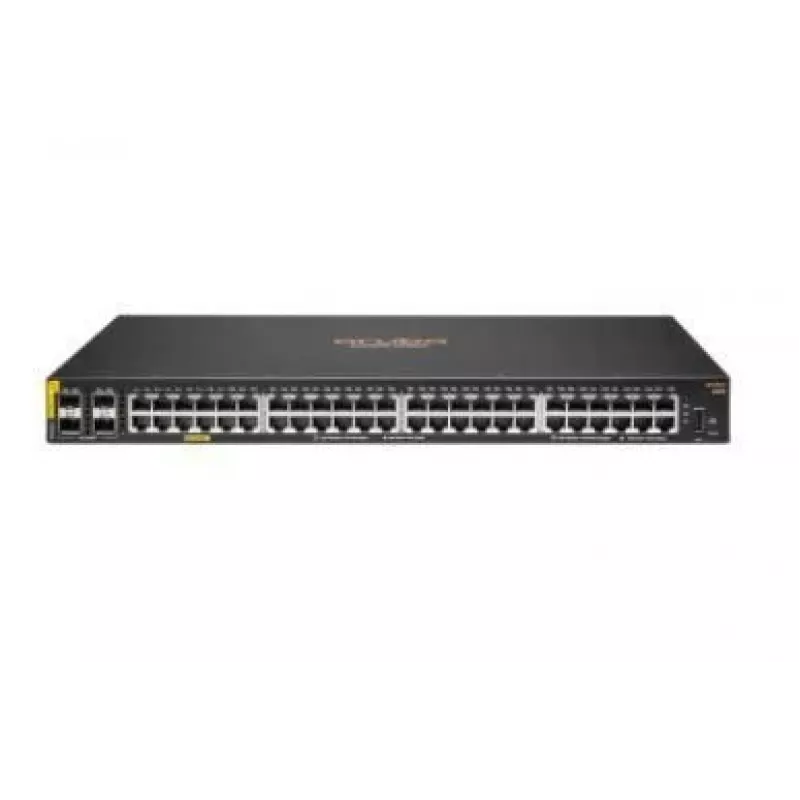 HPE Aruba Networking CX 6000 48G Class4 PoE 4SFP 370W valdomas L3 Gigabit Ethernet jungiklis su PoE, 1U