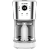 Blaupunkt CMD802WH kavos virimo aparatas su laikrodžiu, 1,5 l, sidabrinis