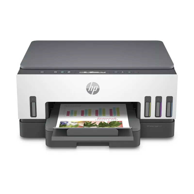 Daugiafunkcis spausdintuvas HP Smart Tank 720 – terminis rašalinis, spalvotas, A4, Wi‑Fi, dupleksas, 4800x1200 dpi