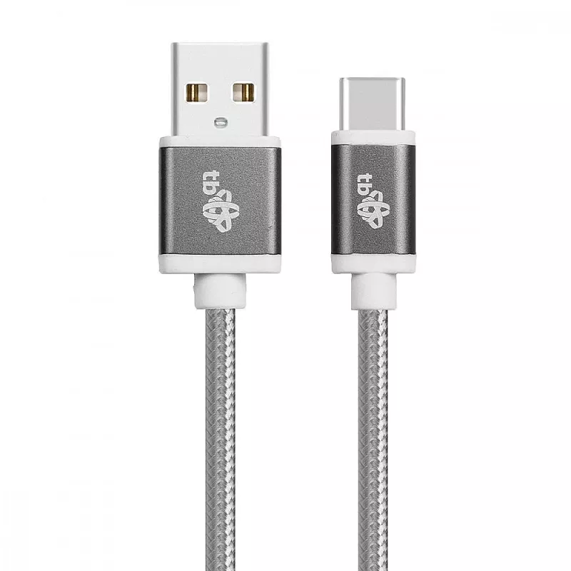 TB USB - USB C laidas 1,5 m pilkas (AKTBXKUCSBA150S)